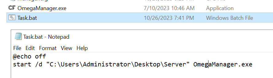 Batch File